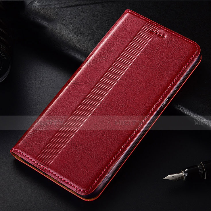 Funda de Cuero Cartera con Soporte Carcasa T08 para Oppo Reno3 Pro