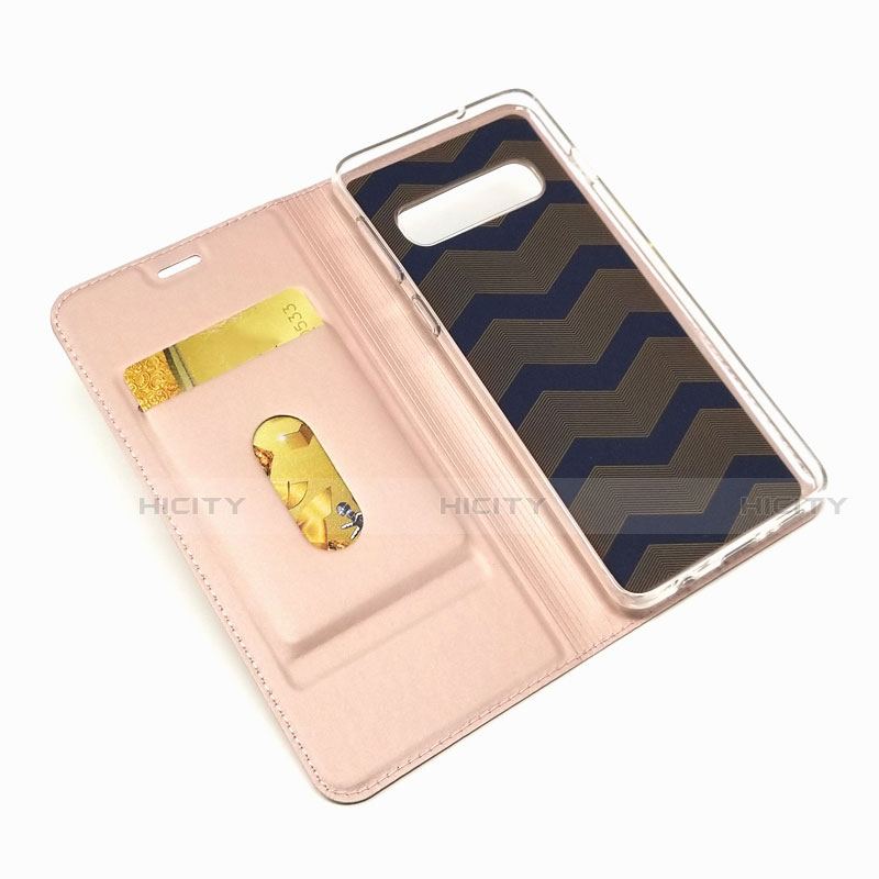 Funda de Cuero Cartera con Soporte Carcasa T08 para Samsung Galaxy S10