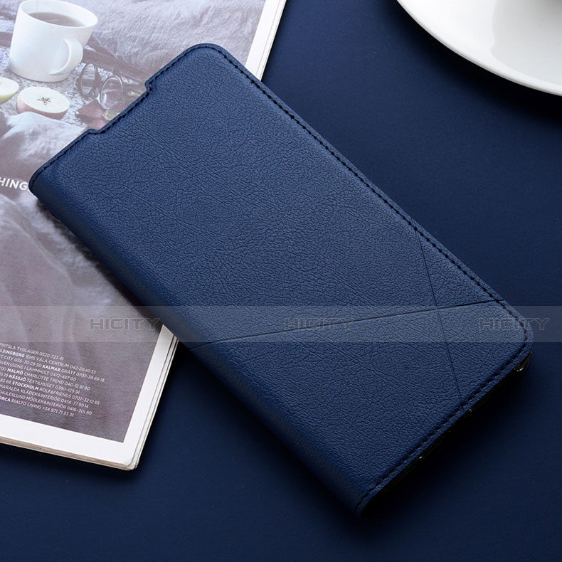 Funda de Cuero Cartera con Soporte Carcasa T08 para Xiaomi Mi 9T Pro Azul