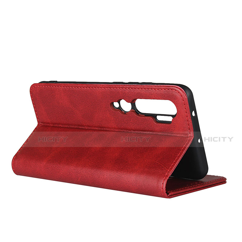 Funda de Cuero Cartera con Soporte Carcasa T08 para Xiaomi Mi Note 10 Pro