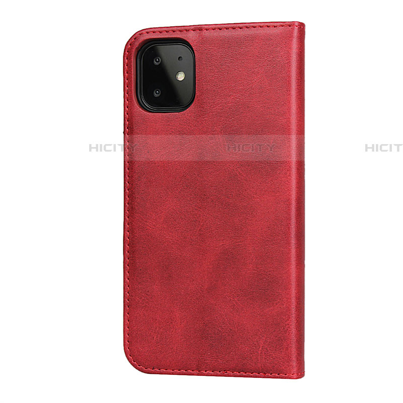 Funda de Cuero Cartera con Soporte Carcasa T09 para Apple iPhone 11