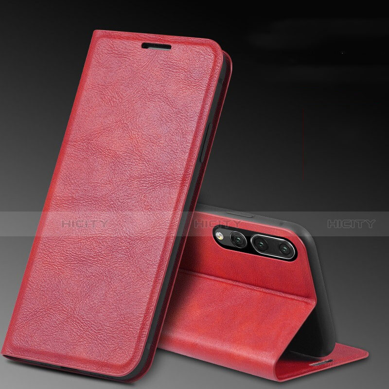 Funda de Cuero Cartera con Soporte Carcasa T09 para Huawei P20 Pro