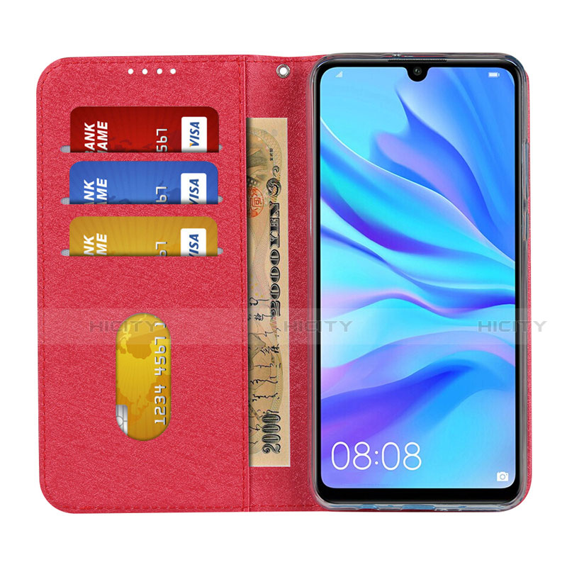 Funda de Cuero Cartera con Soporte Carcasa T09 para Huawei P30 Lite New Edition