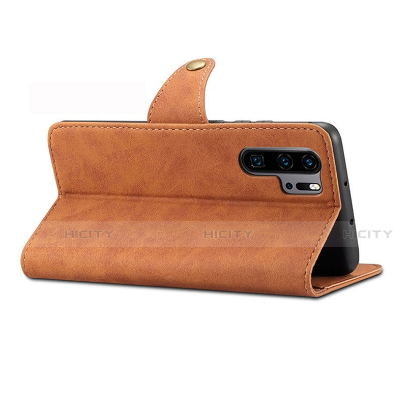 Funda de Cuero Cartera con Soporte Carcasa T09 para Huawei P30 Pro