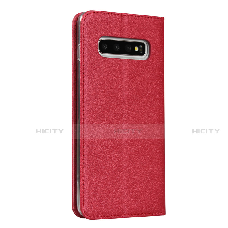 Funda de Cuero Cartera con Soporte Carcasa T09 para Samsung Galaxy S10 Plus