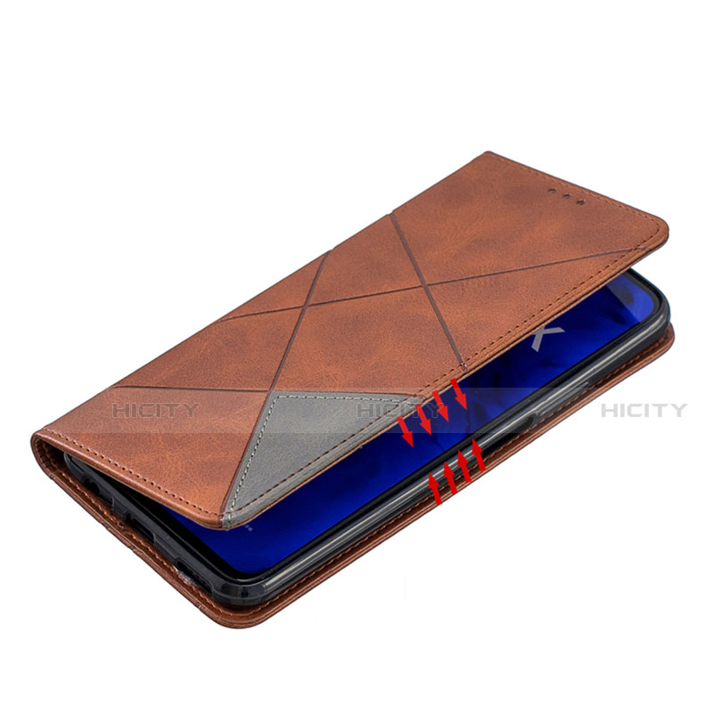 Funda de Cuero Cartera con Soporte Carcasa T09 para Xiaomi Mi 10