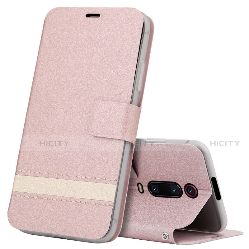 Funda de Cuero Cartera con Soporte Carcasa T09 para Xiaomi Mi 9T Pro