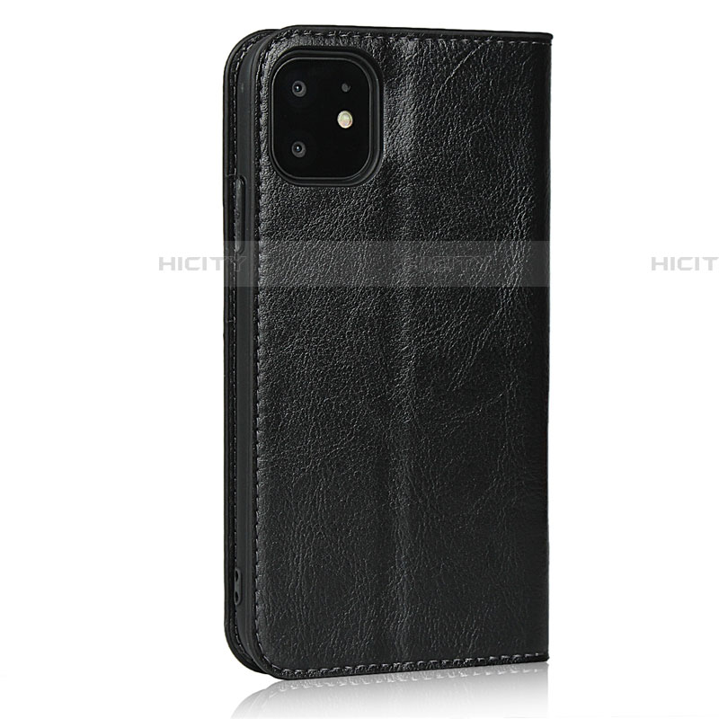 Funda de Cuero Cartera con Soporte Carcasa T10 para Apple iPhone 11