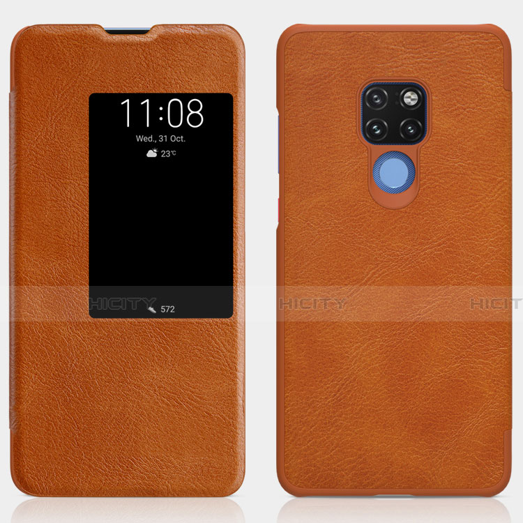 Funda de Cuero Cartera con Soporte Carcasa T10 para Huawei Mate 20