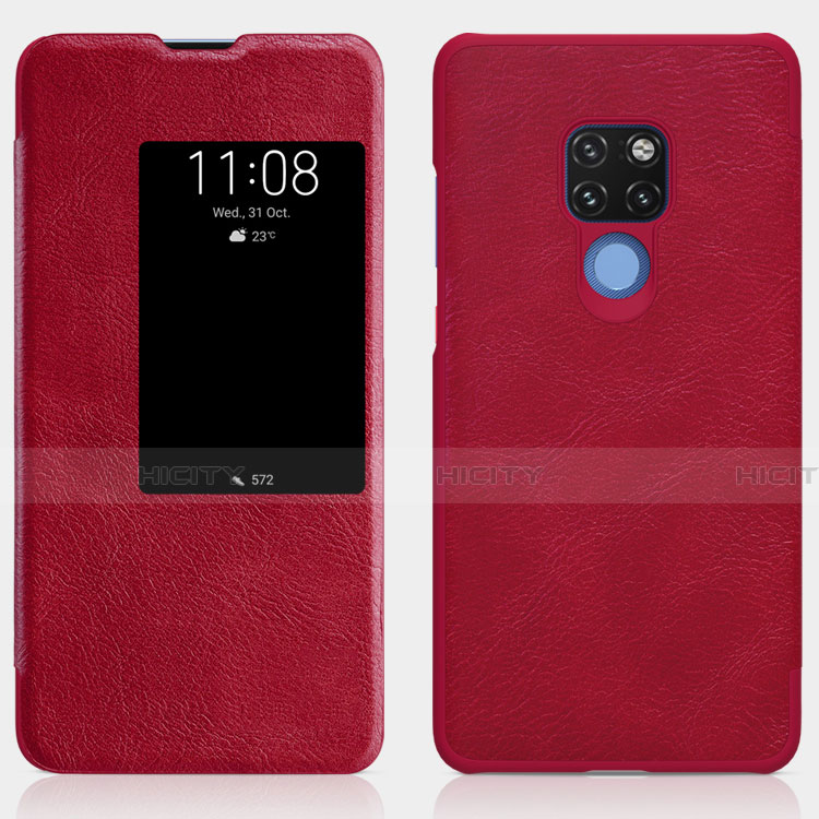 Funda de Cuero Cartera con Soporte Carcasa T10 para Huawei Mate 20