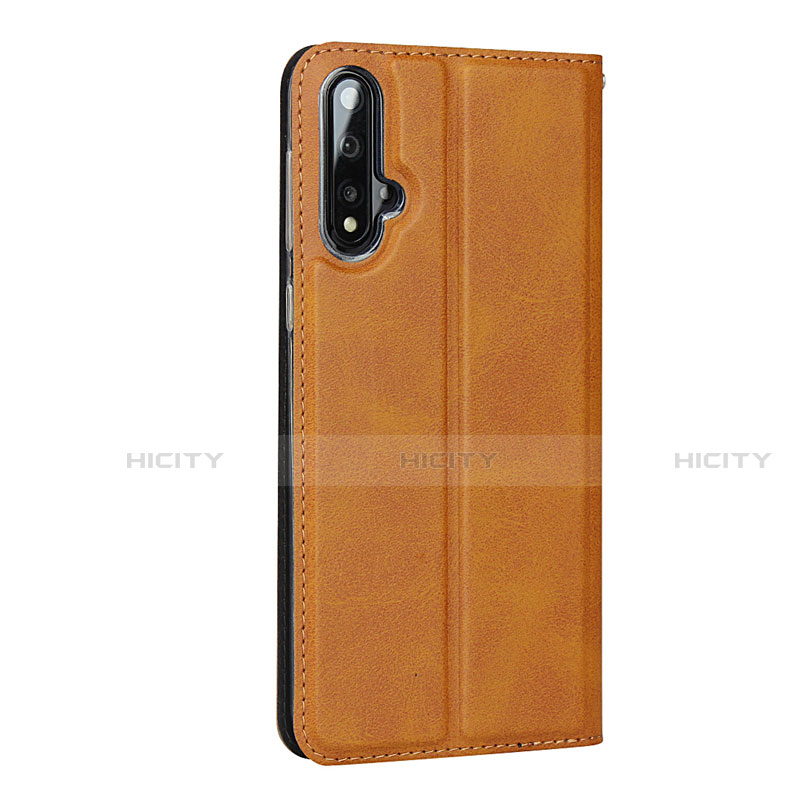 Funda de Cuero Cartera con Soporte Carcasa T10 para Huawei Nova 5 Pro