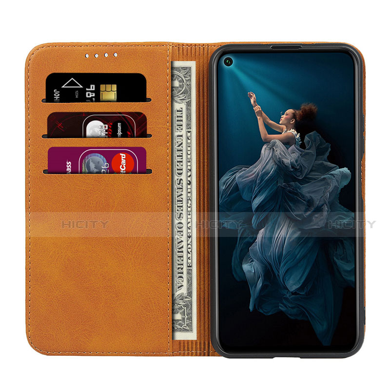 Funda de Cuero Cartera con Soporte Carcasa T10 para Huawei Nova 5T