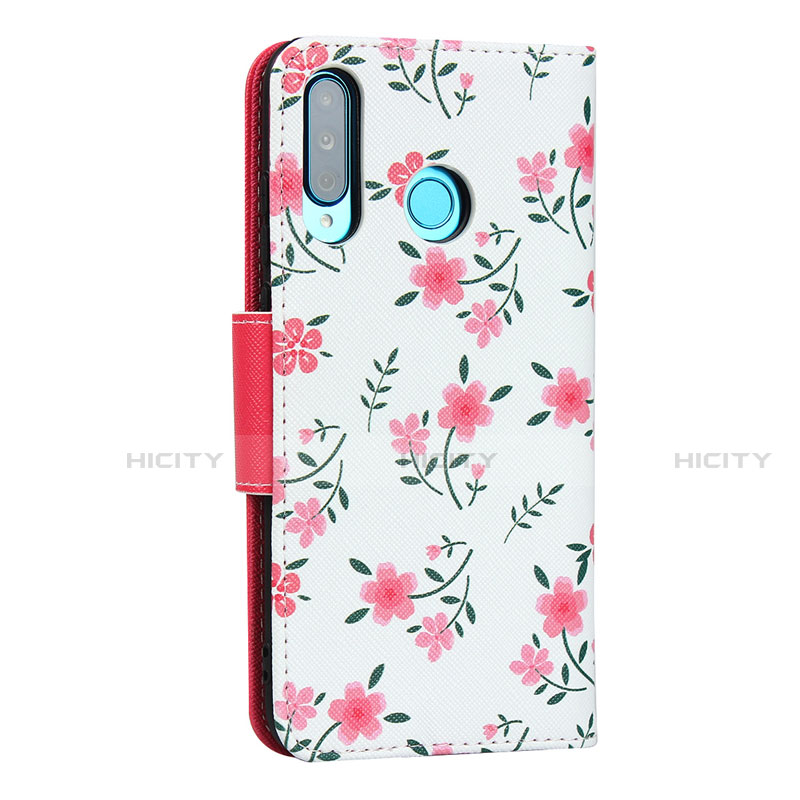 Funda de Cuero Cartera con Soporte Carcasa T10 para Huawei P30 Lite New Edition