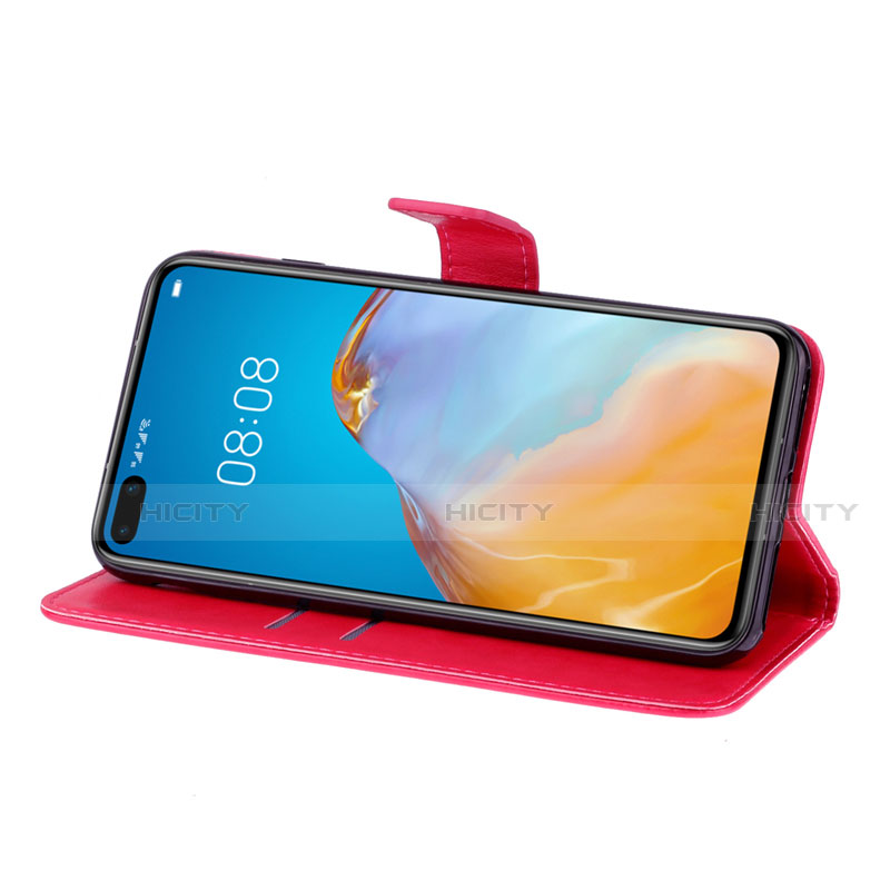 Funda de Cuero Cartera con Soporte Carcasa T10 para Huawei P40 Pro