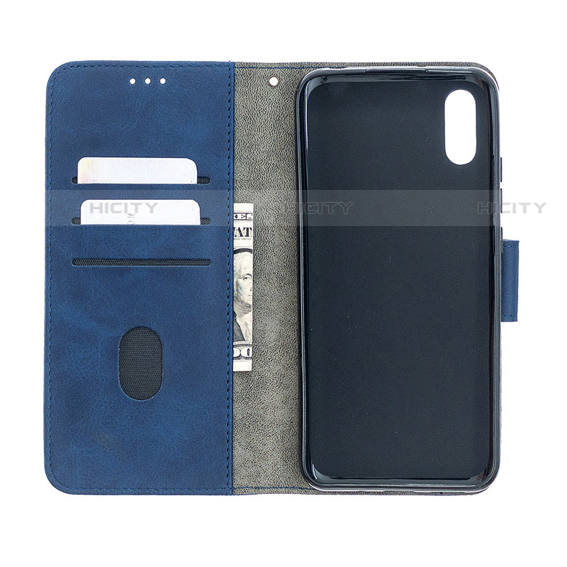 Funda de Cuero Cartera con Soporte Carcasa T10 para Xiaomi Redmi 9AT