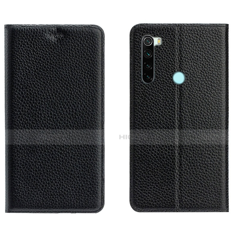 Funda de Cuero Cartera con Soporte Carcasa T10 para Xiaomi Redmi Note 8