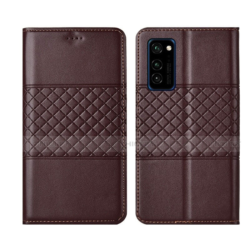 Funda de Cuero Cartera con Soporte Carcasa T11 para Huawei Honor View 30 Pro 5G