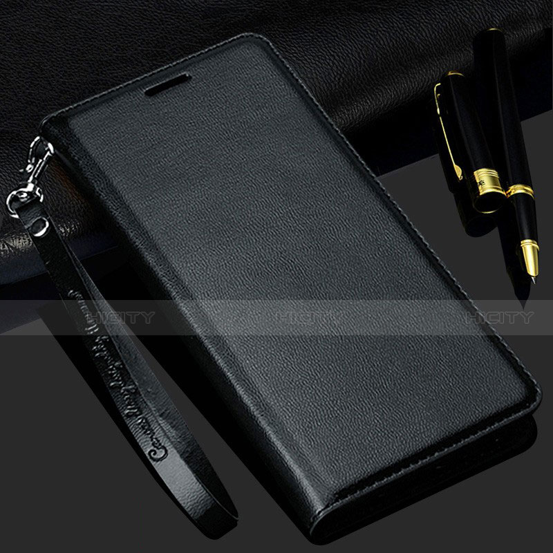 Funda de Cuero Cartera con Soporte Carcasa T11 para Samsung Galaxy Note 20 Ultra 5G Negro