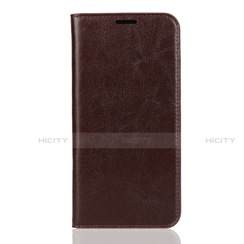 Funda de Cuero Cartera con Soporte Carcasa T11 para Xiaomi Redmi K20 Marron