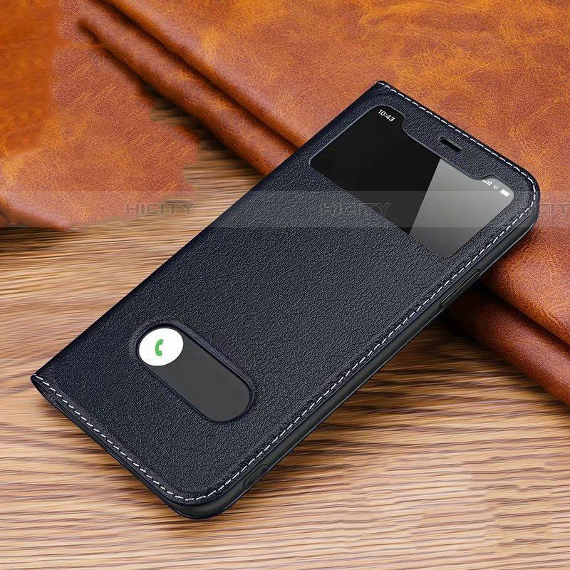 Funda de Cuero Cartera con Soporte Carcasa T12 para Apple iPhone 11