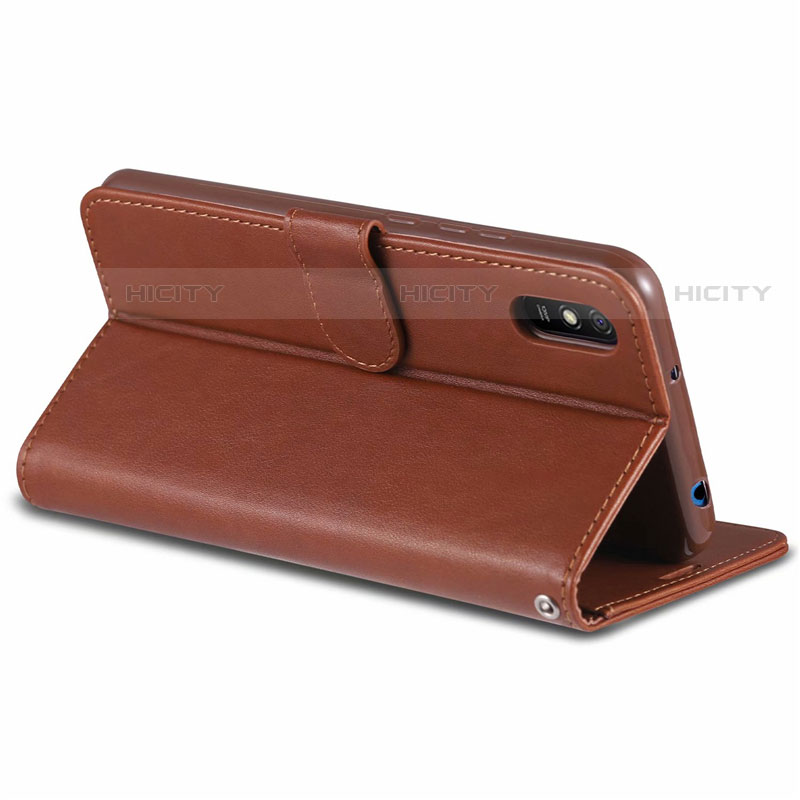 Funda de Cuero Cartera con Soporte Carcasa T12 para Xiaomi Redmi 9A