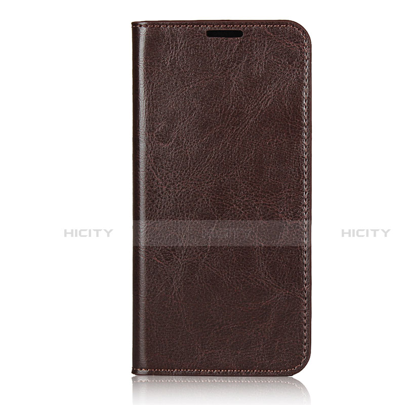 Funda de Cuero Cartera con Soporte Carcasa T14 para Huawei P40 Pro Marron