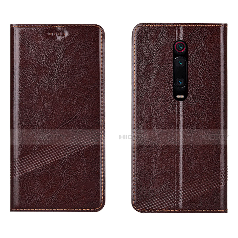 Funda de Cuero Cartera con Soporte Carcasa T14 para Xiaomi Mi 9T Pro