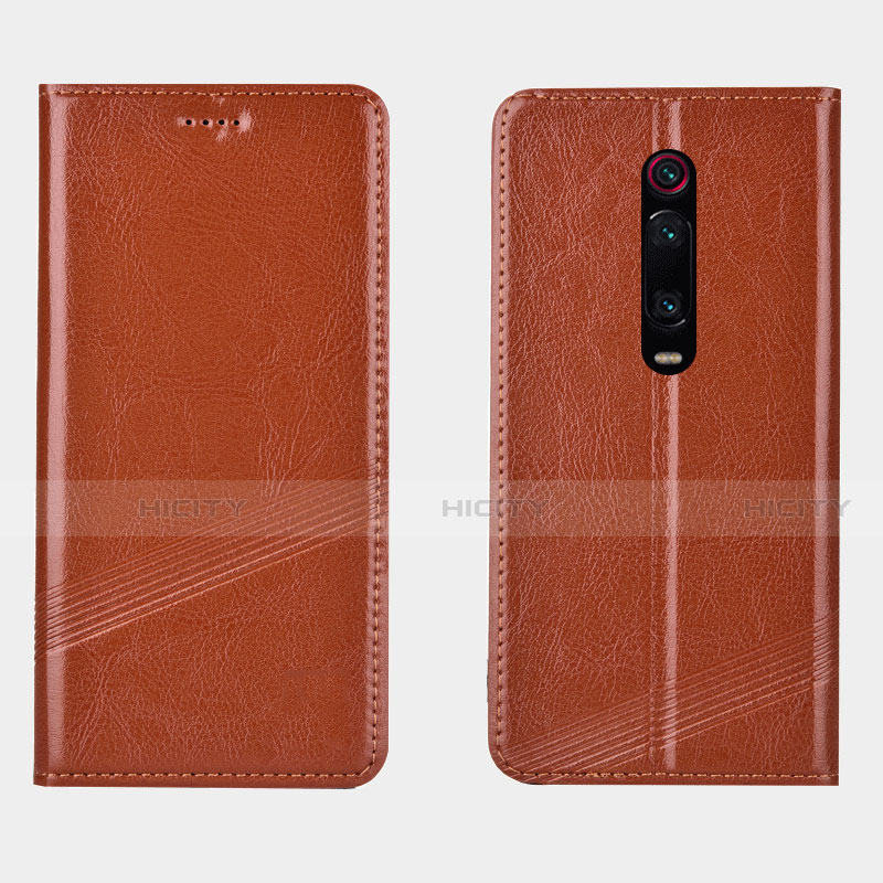 Funda de Cuero Cartera con Soporte Carcasa T14 para Xiaomi Mi 9T Pro