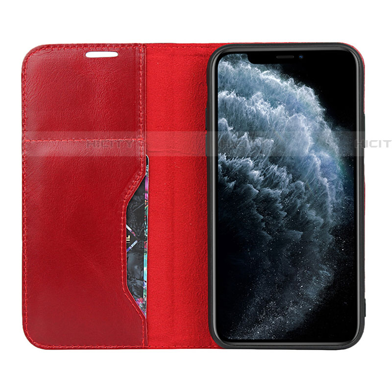 Funda de Cuero Cartera con Soporte Carcasa T15 para Apple iPhone 11 Pro Max