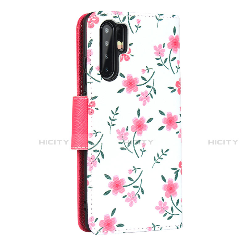 Funda de Cuero Cartera con Soporte Carcasa T15 para Huawei P30 Pro