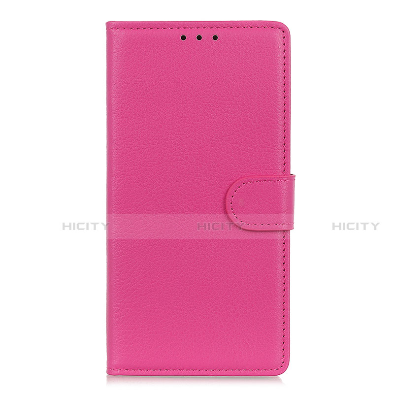 Funda de Cuero Cartera con Soporte Carcasa T16 para Samsung Galaxy Note 20 Ultra 5G Rosa Roja