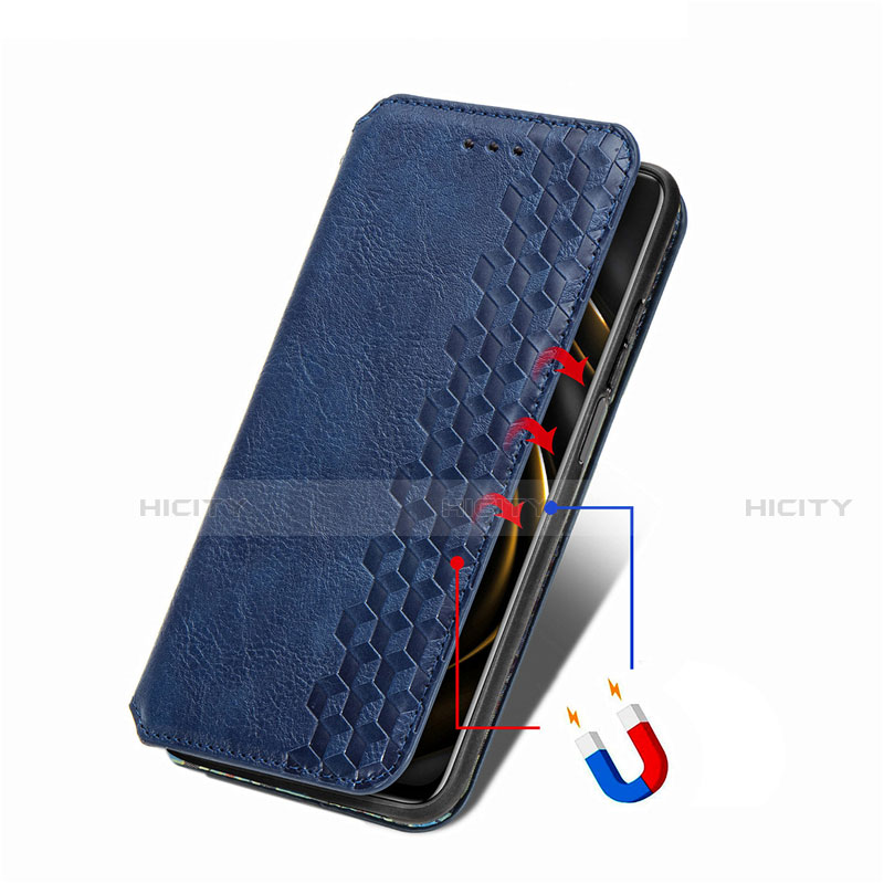 Funda de Cuero Cartera con Soporte Carcasa T16 para Xiaomi Poco M3