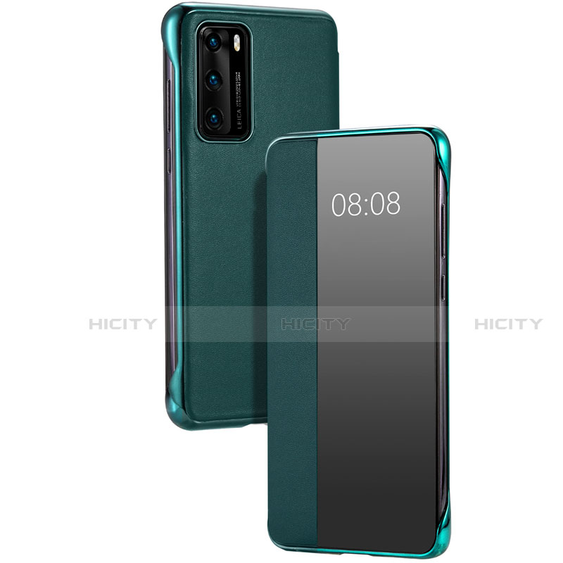 Funda de Cuero Cartera con Soporte Carcasa T17 para Huawei P40