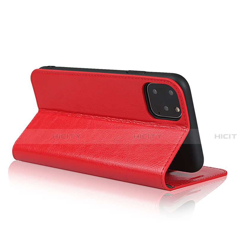 Funda de Cuero Cartera con Soporte Carcasa T18 para Apple iPhone 11 Pro