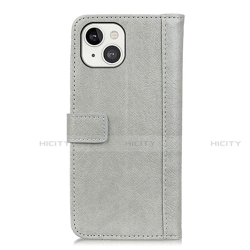 Funda de Cuero Cartera con Soporte Carcasa T18 para Apple iPhone 13 Mini