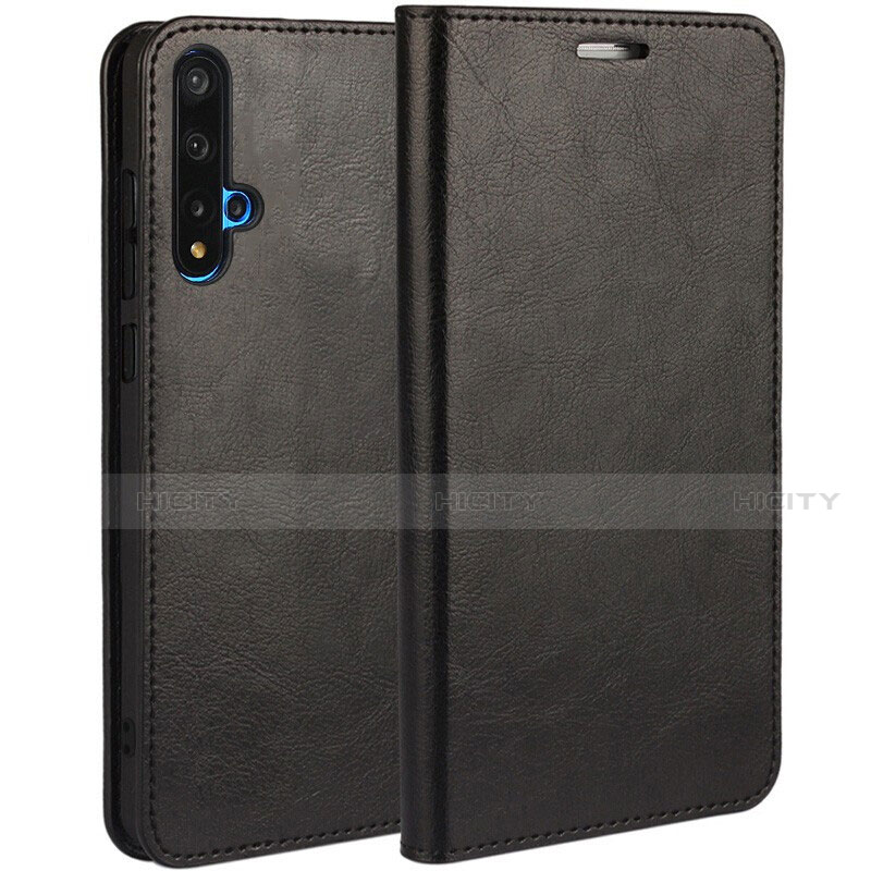 Funda de Cuero Cartera con Soporte Carcasa T18 para Huawei Honor 20