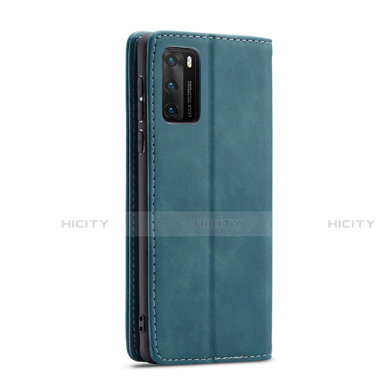 Funda de Cuero Cartera con Soporte Carcasa T18 para Huawei P40