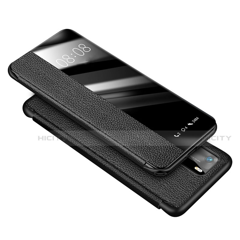 Funda de Cuero Cartera con Soporte Carcasa T18 para Huawei P40 Pro