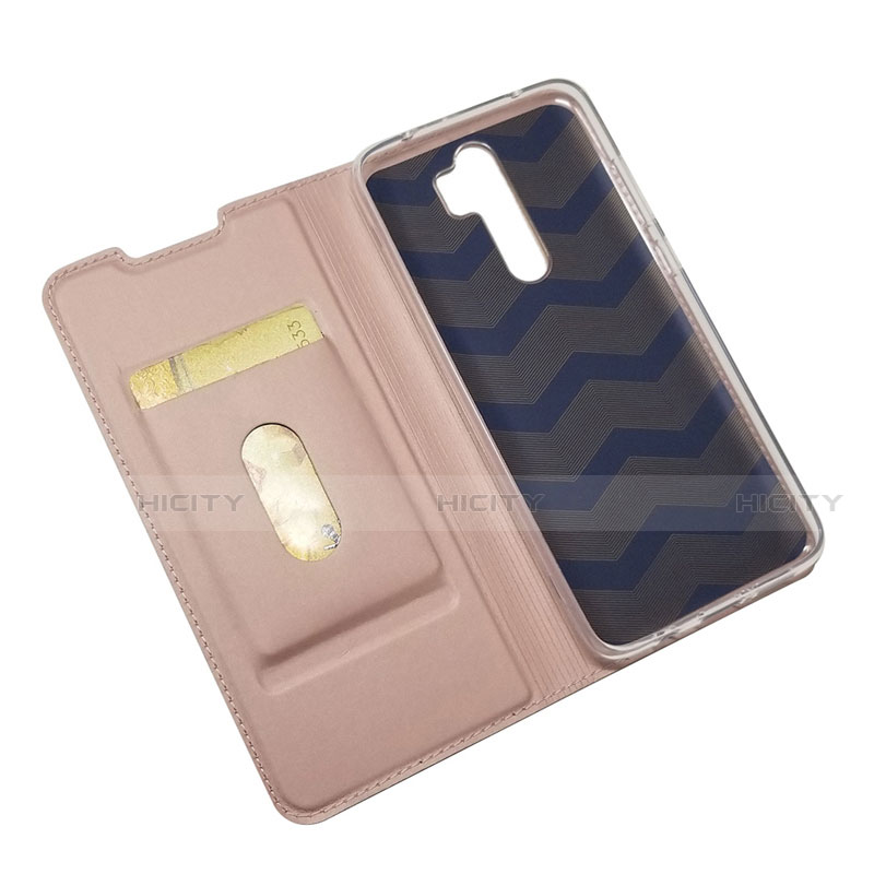 Funda de Cuero Cartera con Soporte Carcasa T18 para Xiaomi Redmi Note 8 Pro