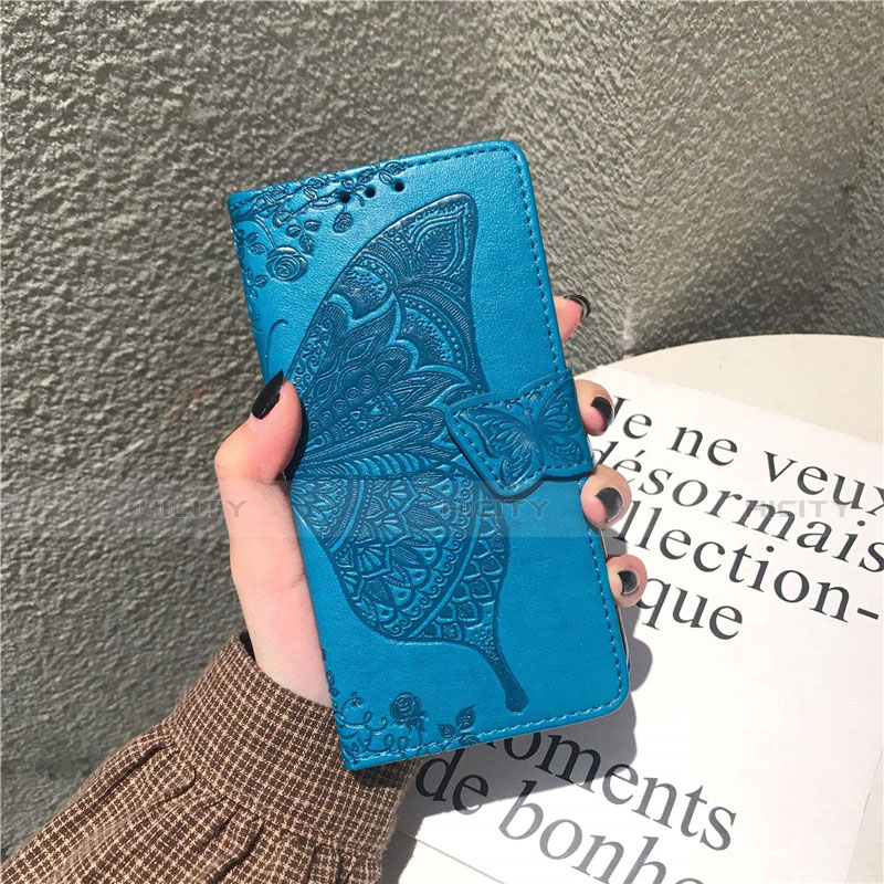 Funda de Cuero Cartera con Soporte Carcasa T19 para Huawei Honor 20S