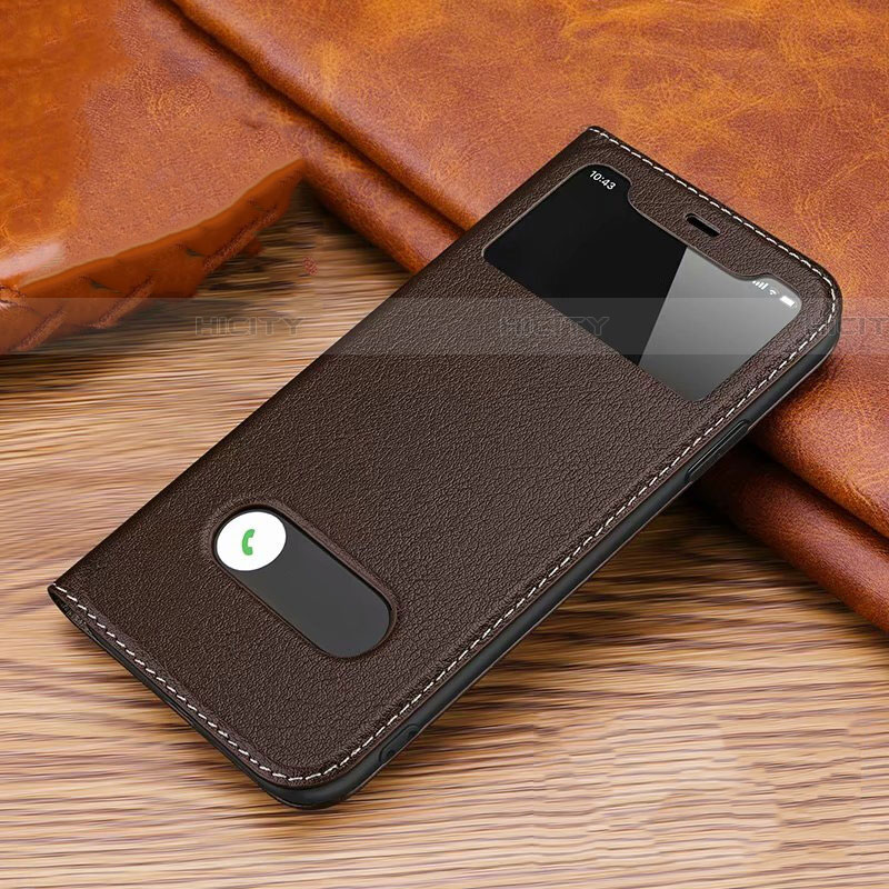 Funda de Cuero Cartera con Soporte Carcasa T20 para Apple iPhone 11 Pro Max