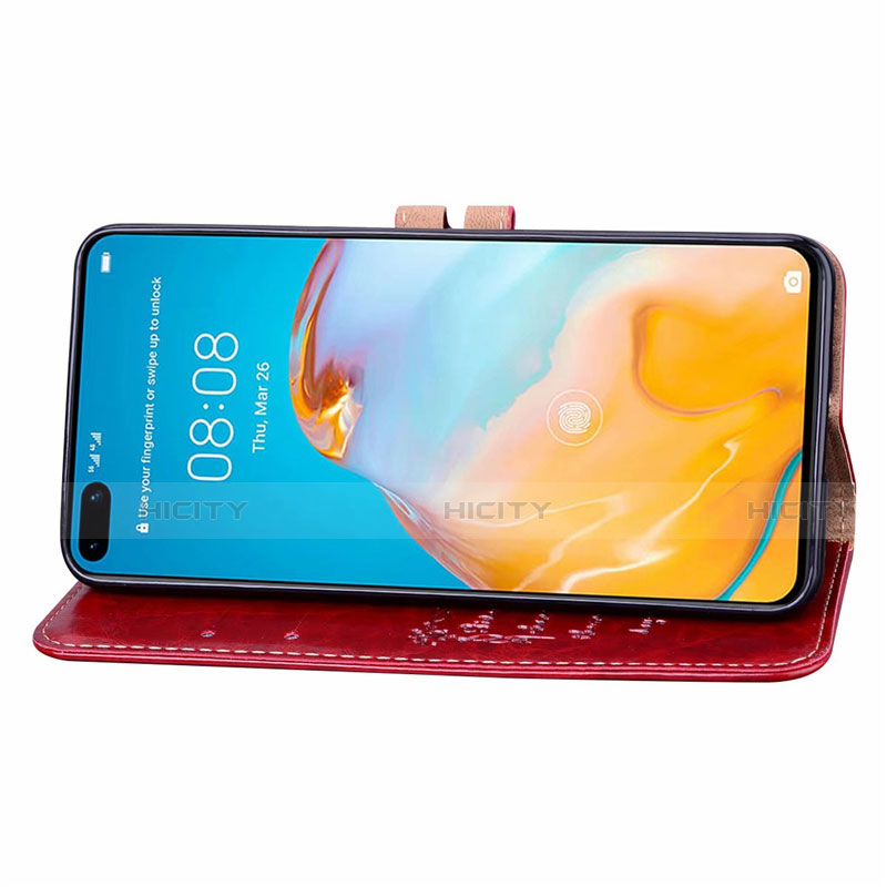 Funda de Cuero Cartera con Soporte Carcasa T20 para Huawei P40