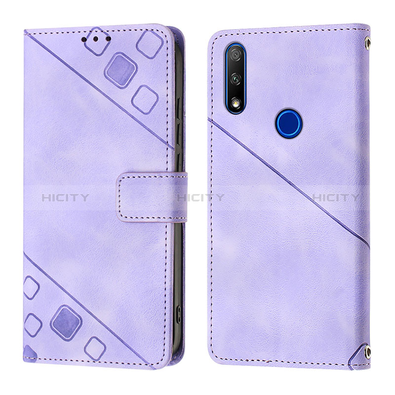 Funda de Cuero Cartera con Soporte Carcasa Y01B para Huawei Honor 9X