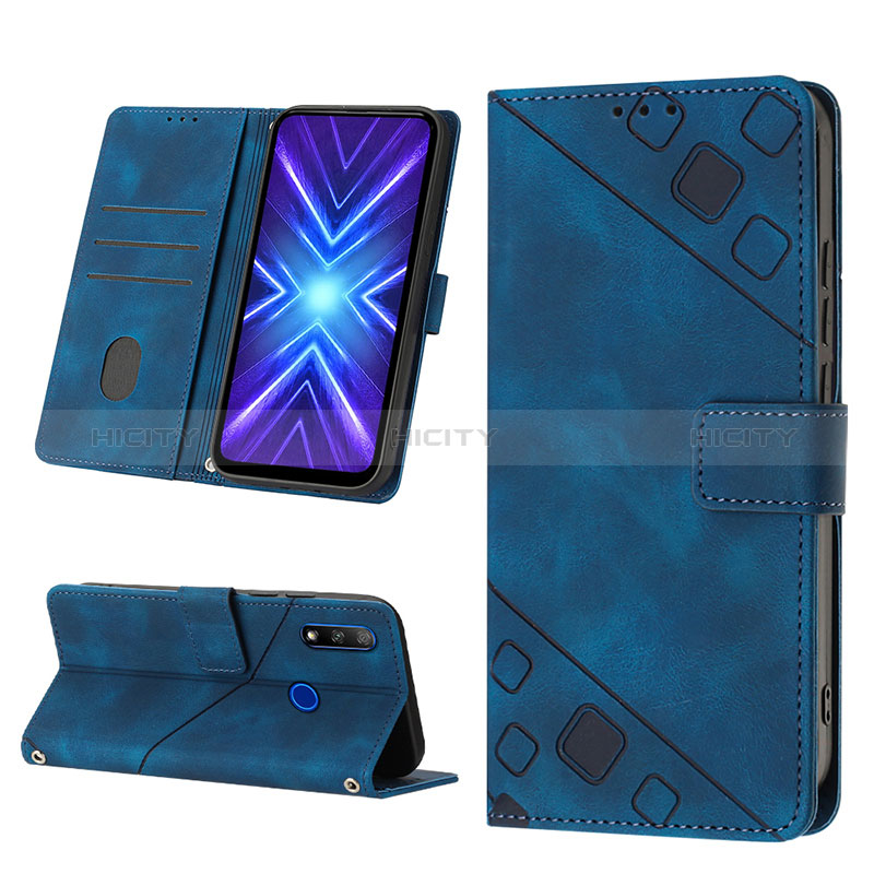 Funda de Cuero Cartera con Soporte Carcasa Y01B para Huawei Honor 9X