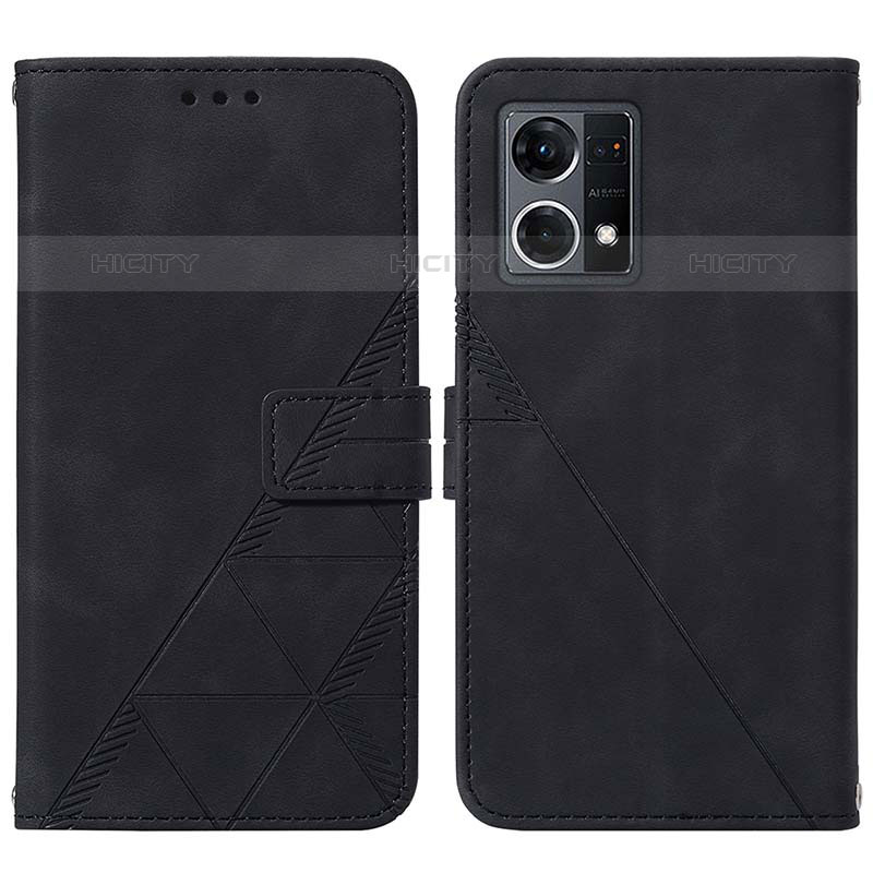 Funda de Cuero Cartera con Soporte Carcasa Y01B para Oppo F21s Pro 4G