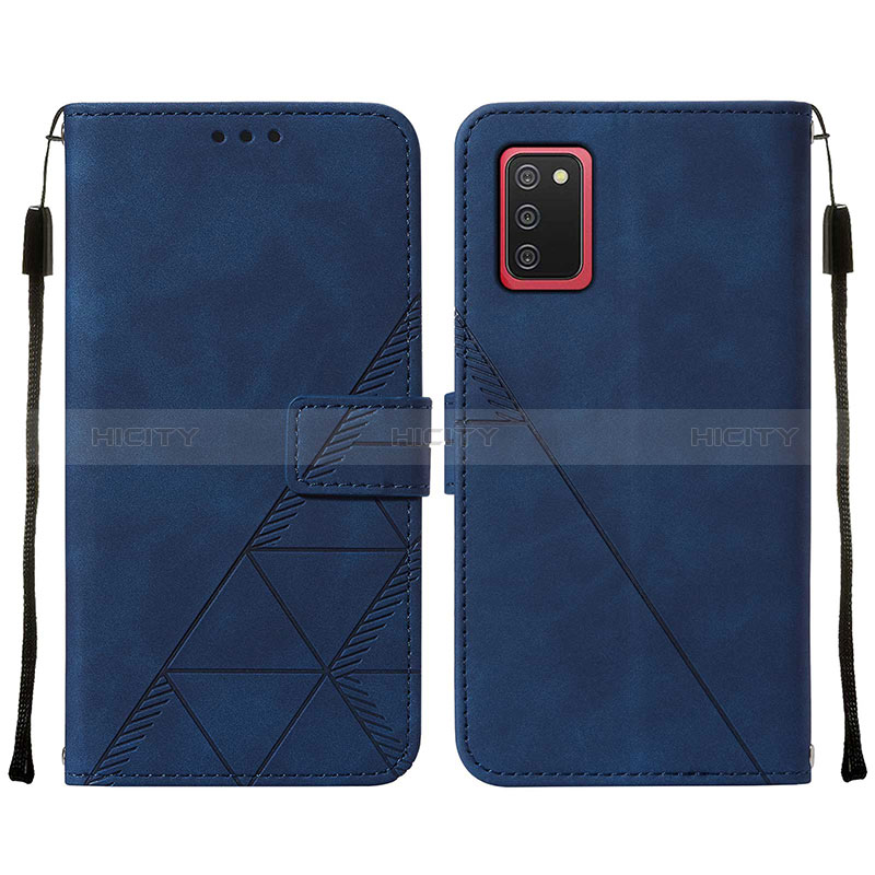 Funda de Cuero Cartera con Soporte Carcasa Y01B para Samsung Galaxy A02s