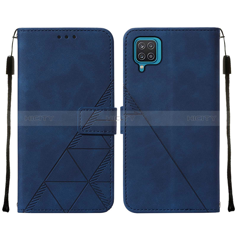 Funda de Cuero Cartera con Soporte Carcasa Y01B para Samsung Galaxy M12