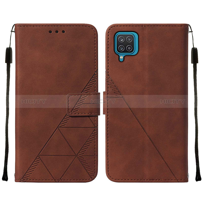 Funda de Cuero Cartera con Soporte Carcasa Y01B para Samsung Galaxy M12