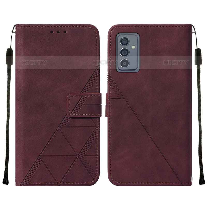 Funda de Cuero Cartera con Soporte Carcasa Y01B para Samsung Galaxy Quantum2 5G