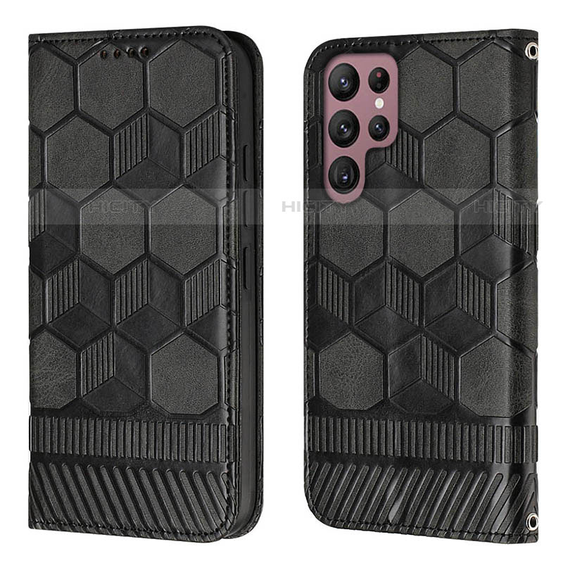 Funda de Cuero Cartera con Soporte Carcasa Y01B para Samsung Galaxy S21 Ultra 5G